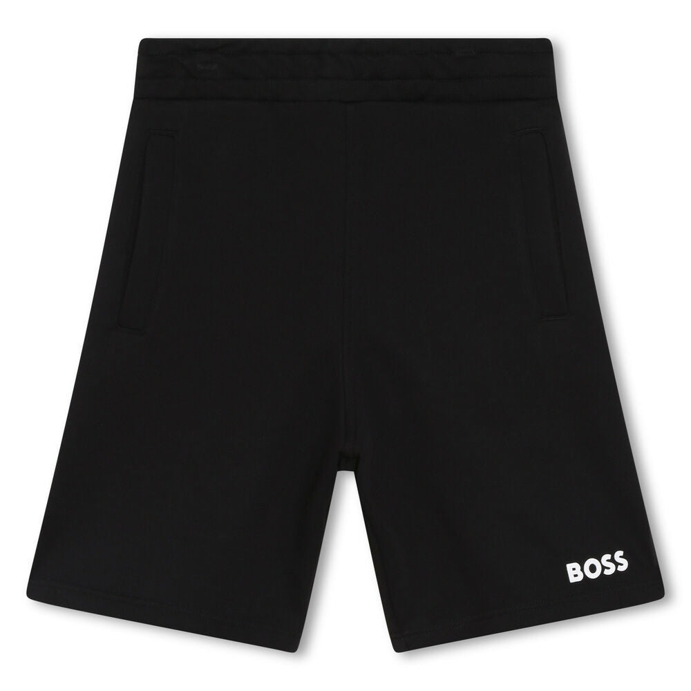 boss-j24816-09b-Black Bermuda Shorts