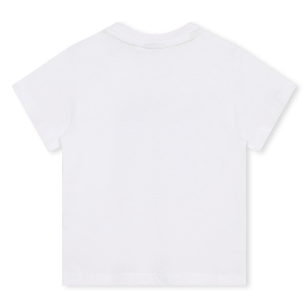 boss-j05a02-10p-bb-White Repeat Logo T-Shirt