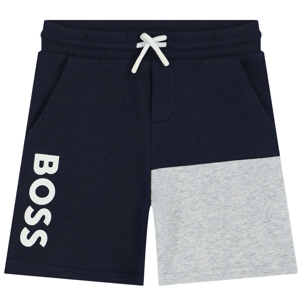 boss-j04469-849-bb-Navy Blue Shorts