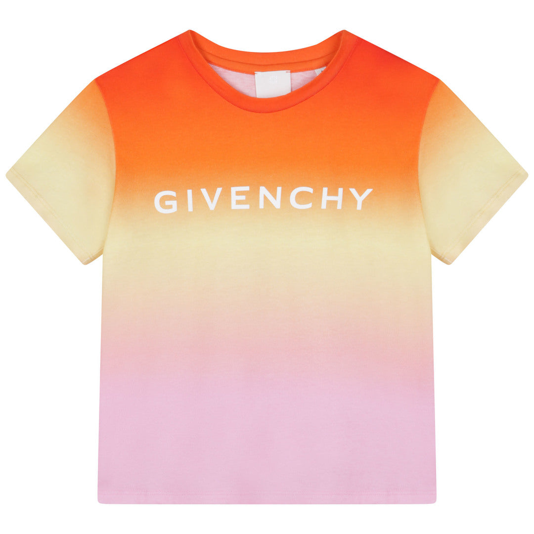 givenchy-h15305-z40-kg-Multicolor Logo T-Shirt