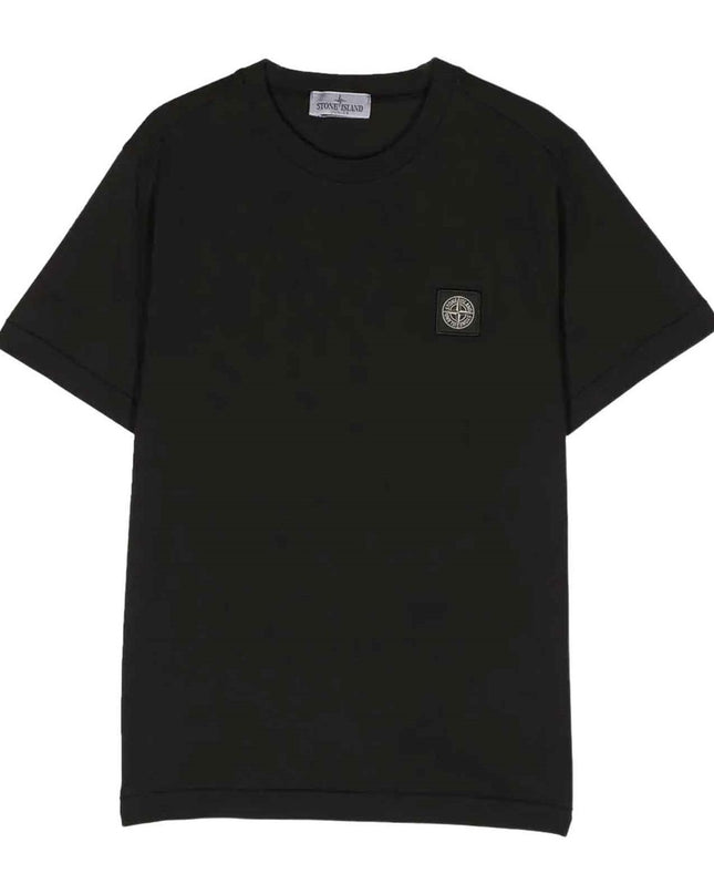 stone-island-781620147-v0029-Black Logo T-Shirt