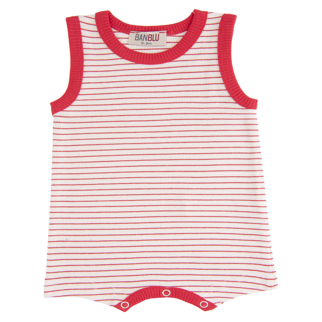 kids-atelier-banblu-gender-neutral-unisex-baby-girl-boy-red-striped-sleeveless-modal-romper-51456-red