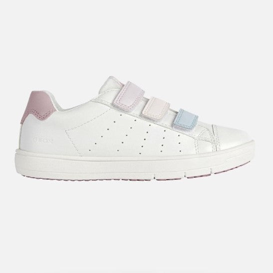 White Silenex Velcro Sneakers