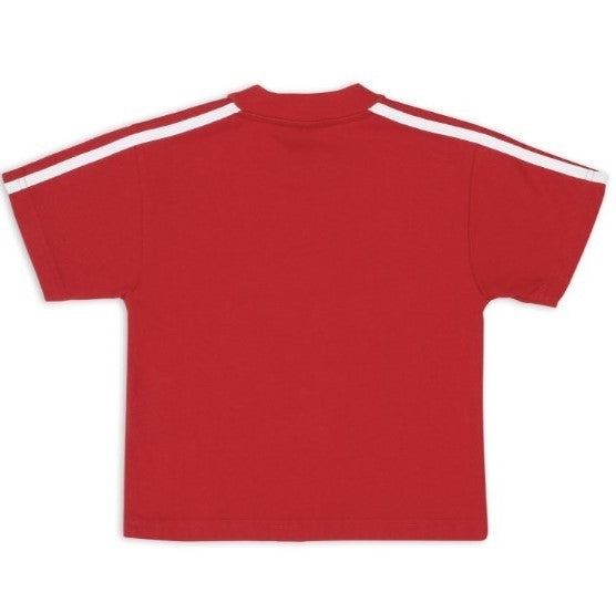Red Balenciaga x Adidas T-Shirt