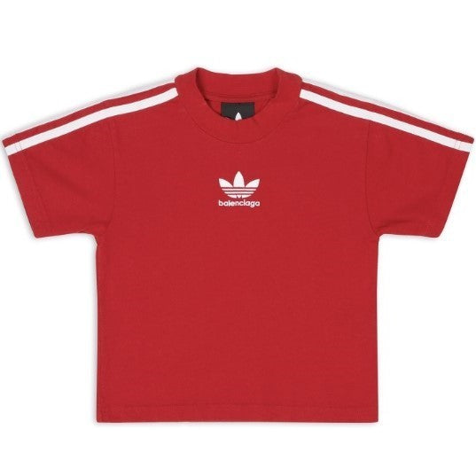 Red Balenciaga x Adidas T-Shirt