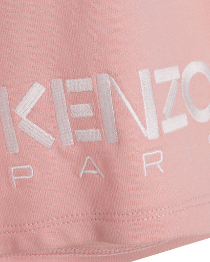 kenzo-k14253-46g-Pink Logo Shorts
