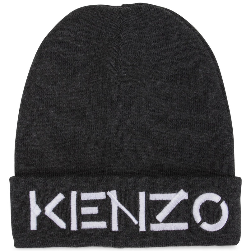 KENZO-DARK GREY-PULL ON HAT-K51018-65