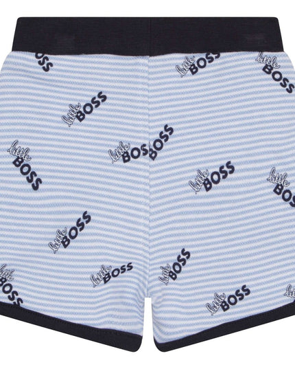 boss-j98415-849-nb-Blue T-Shirt & Shorts Set