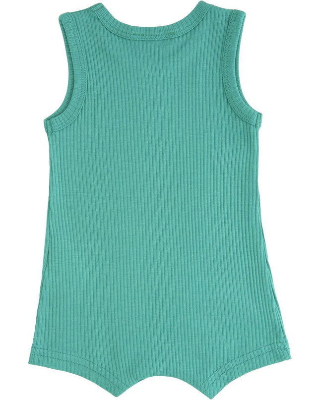 kids-atelier-banblu-gender-neutral-unisex-baby-boy-girl-green-turqoise-sleeveless-modal-romper-51429-green