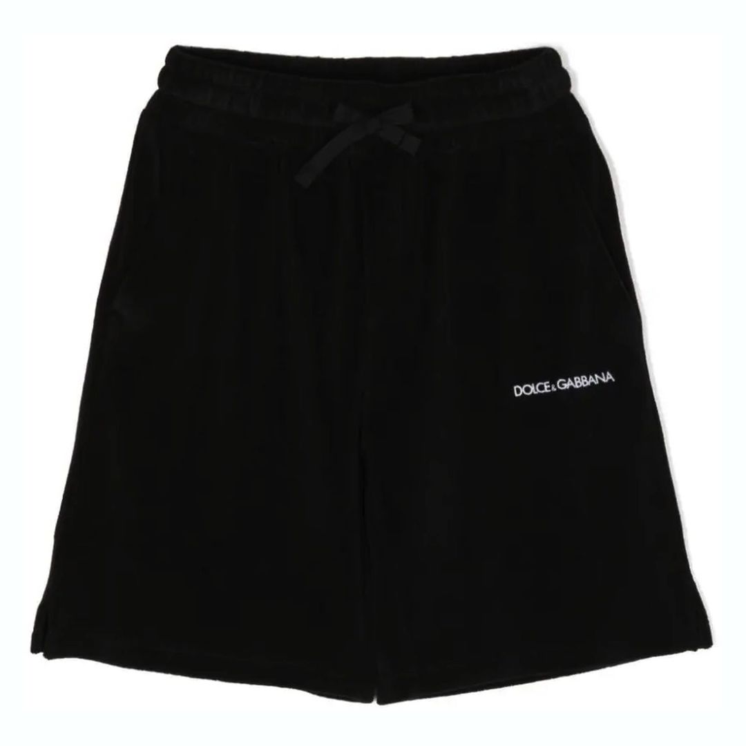 dg-Black Logo Shorts-l4jqr6-g7kj7-n0000