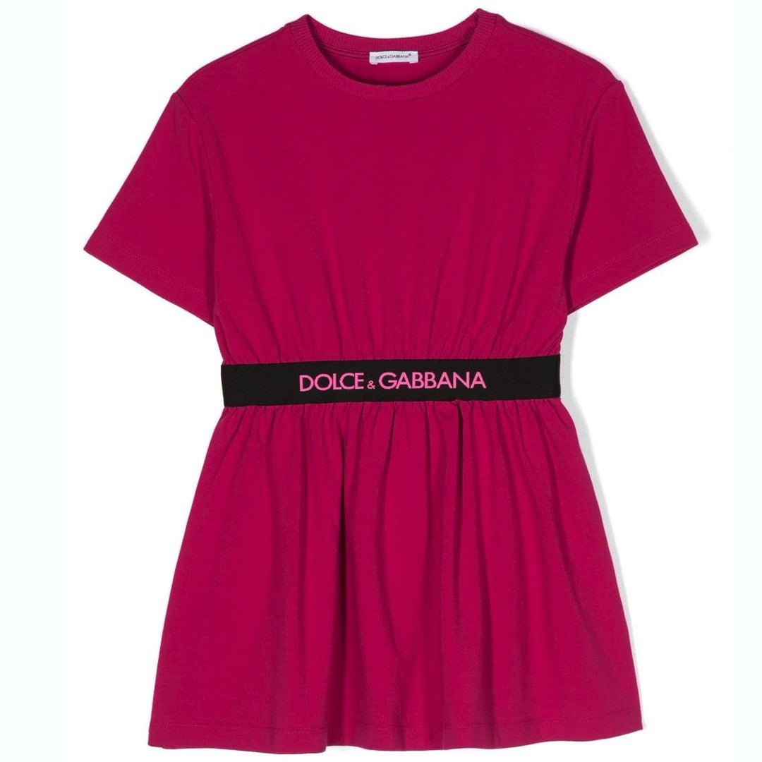 dg-Pink Logo Dress-l5jd6e-g7i0d-f0877
