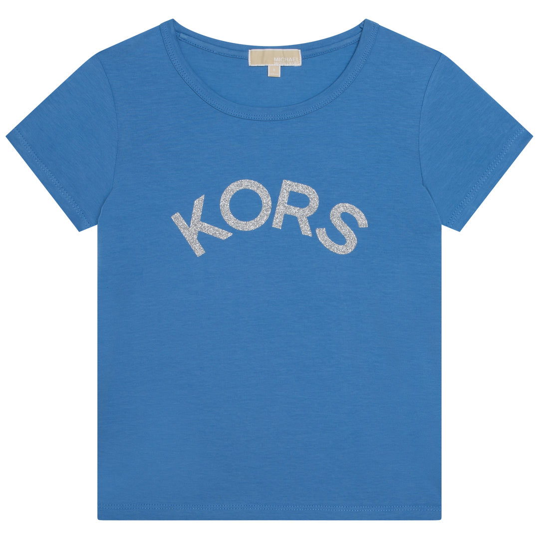 mk-r15120-Blue Logo T-Shirt