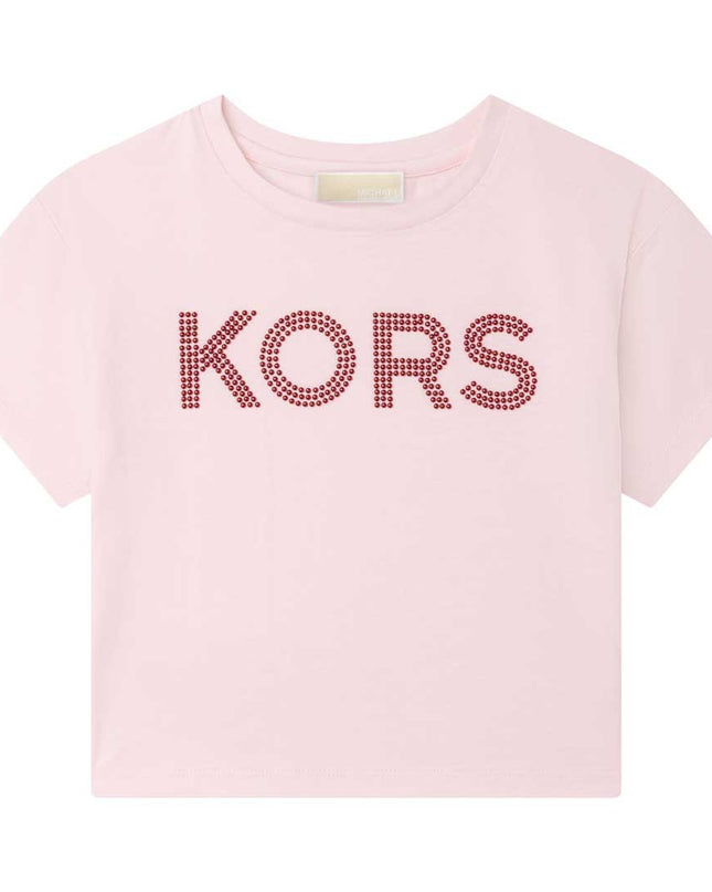 mk-r15112-45s-Pink Logo T-Shirt