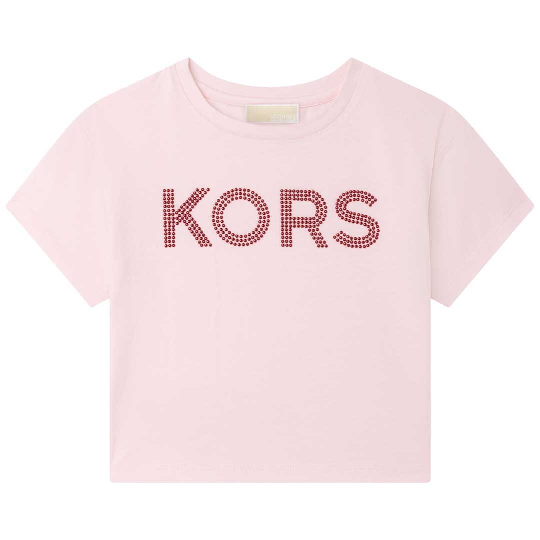 mk-r15112-45s-Pink Logo T-Shirt
