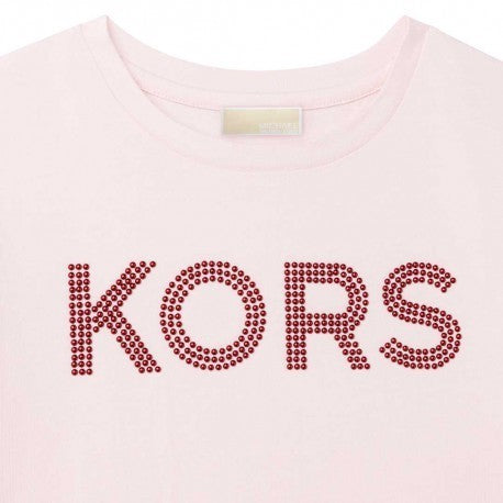 mk-r15112-45s-Pink Logo T-Shirt