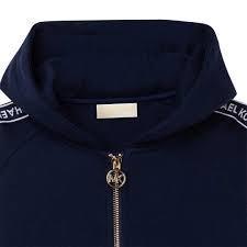 mk-r15101-849-Navy Logo Hoodie