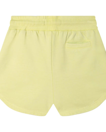mk-r14148-Yellow Logo Shorts