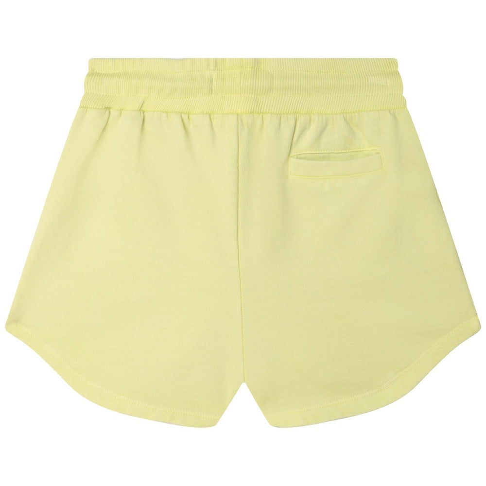 mk-r14148-Yellow Logo Shorts