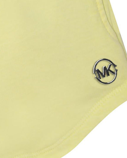 mk-r14148-Yellow Logo Shorts