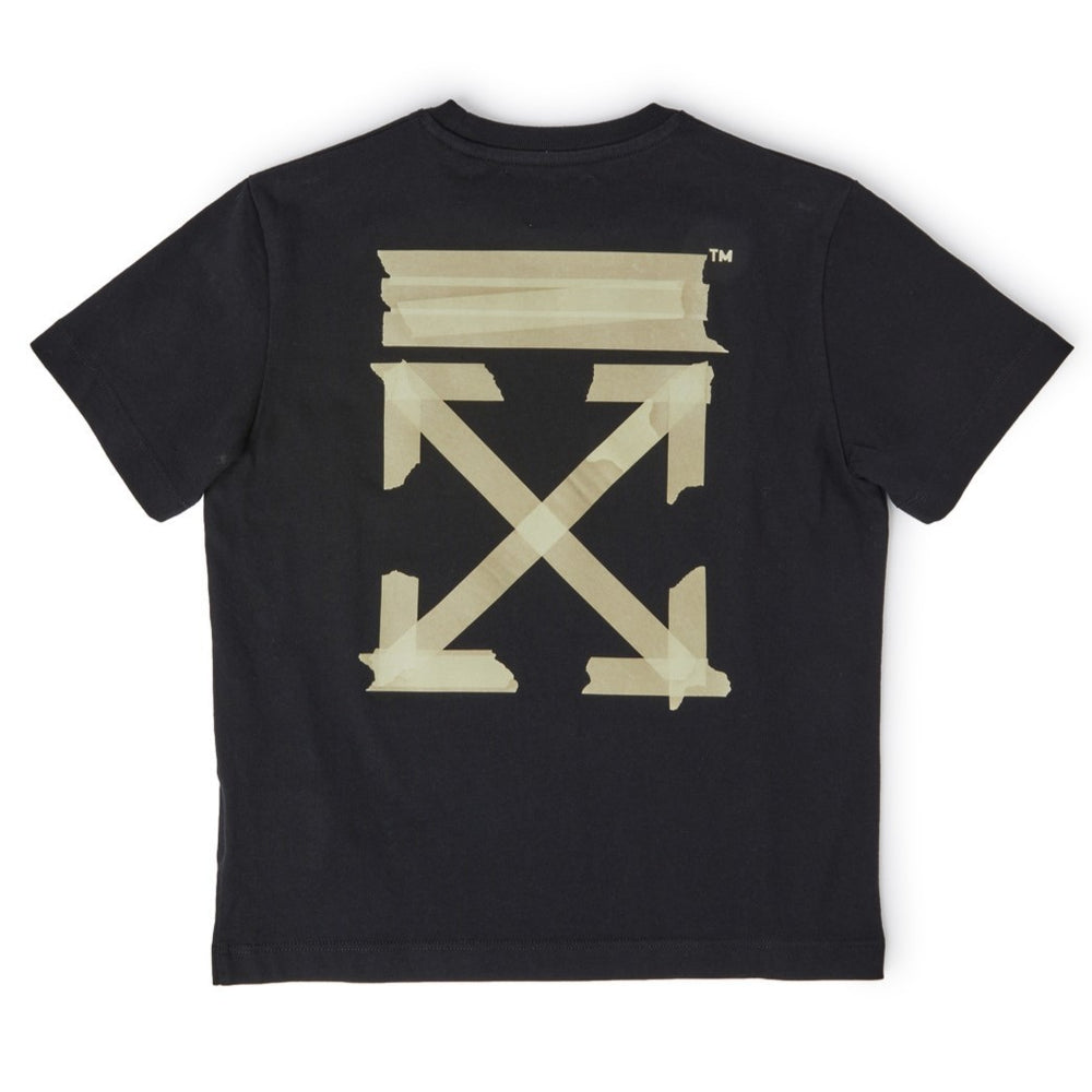 off-white-obaa002f23jer0091001-Black Logo T-Shirt