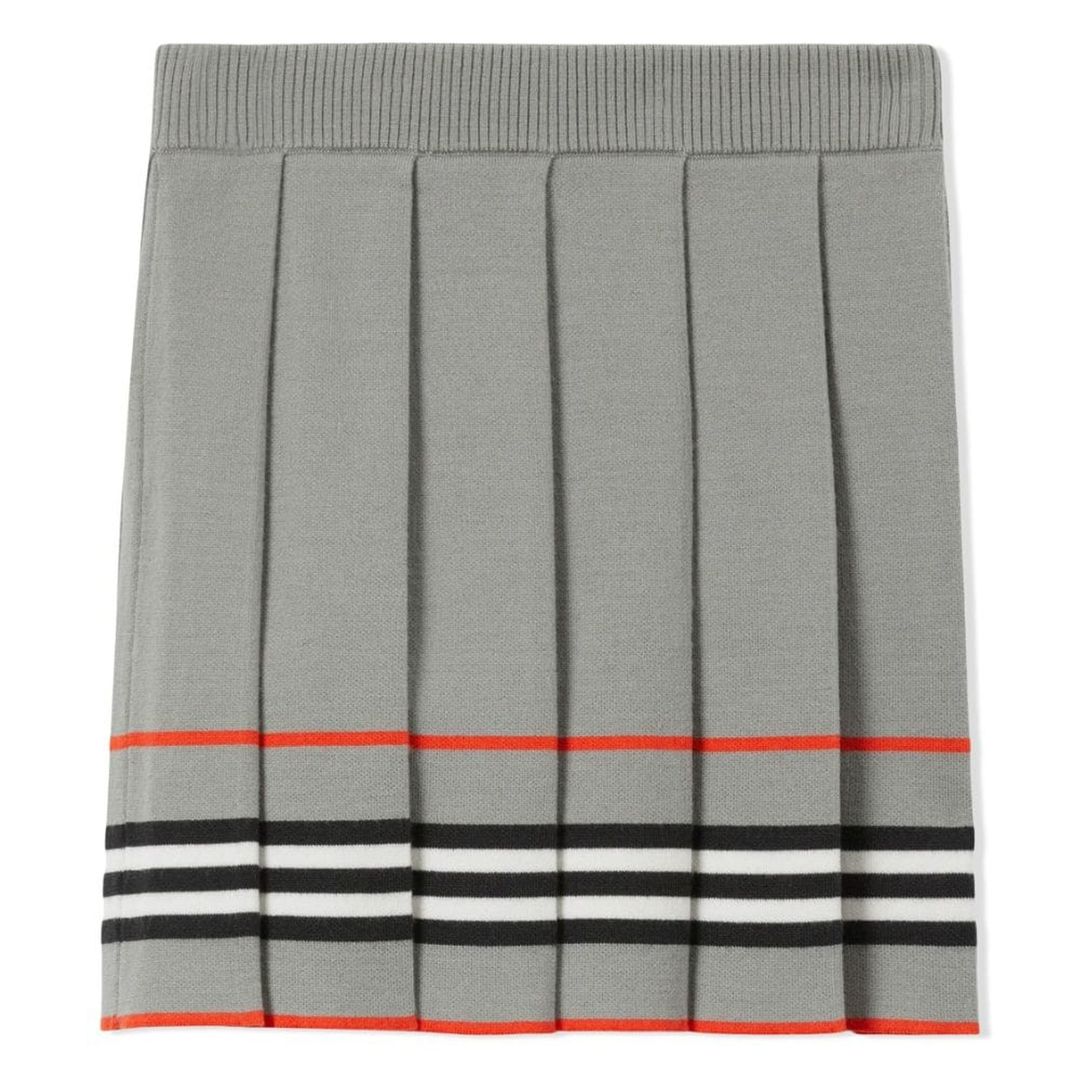 burberry-8069717-Gray Icon Stripe Wool Knit Skirt-c-kg3-amelia-gr-stp-143889-b6153