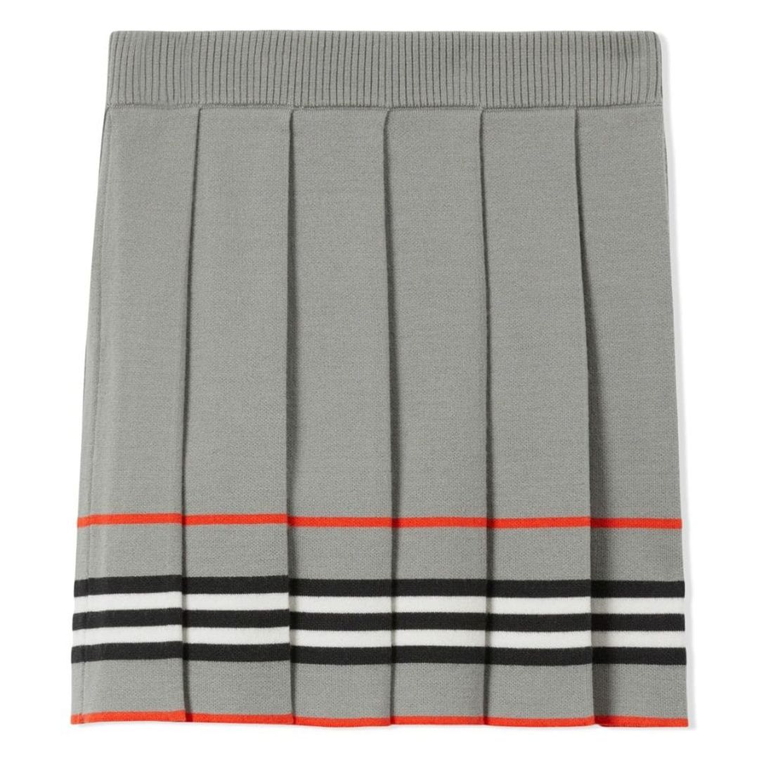 burberry-8069717-Gray Icon Stripe Wool Knit Skirt-c-kg3-amelia-gr-stp-143889-b6153