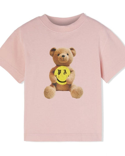 palm-angels-pgaa002f23jer0033415-PINK SMILEY BEAR T-SHIRT