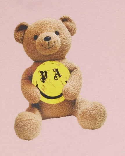 palm-angels-pgaa002f23jer0033415-PINK SMILEY BEAR T-SHIRT