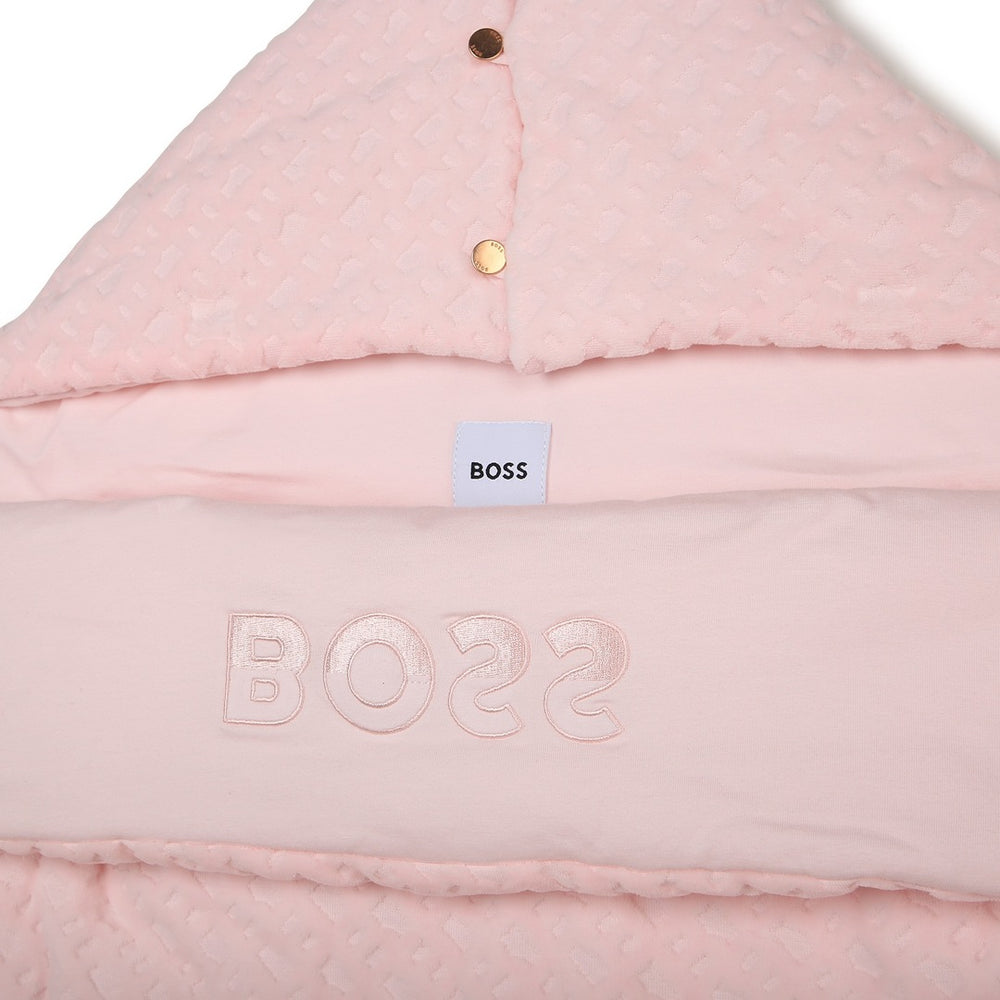 boss-j90349-44l-Pale Pink Monogram Baby Nest