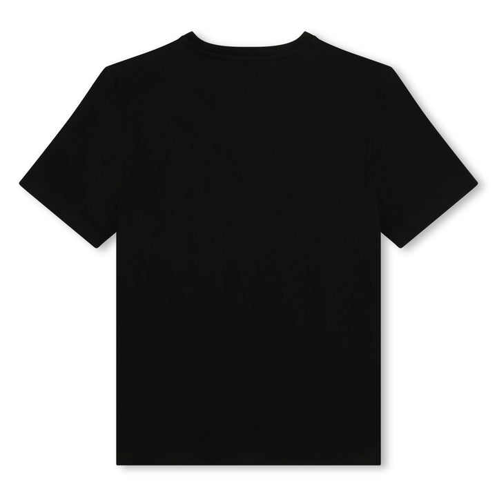 boss-j45000-09b-Black Cotton T-Shirt
