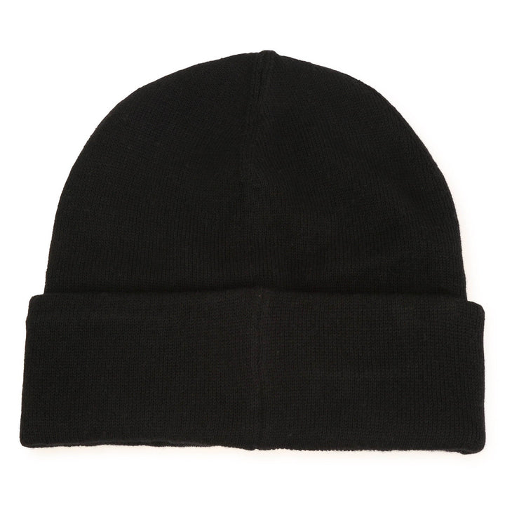 boss-j21287-09b-Black Knitted Beanie Hat