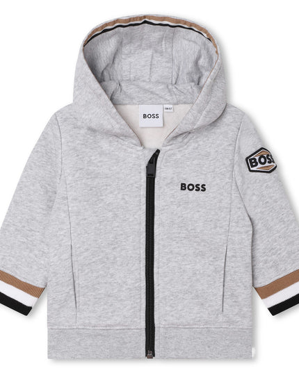 boss-j08086-a32-Gray Logo Tracksuit