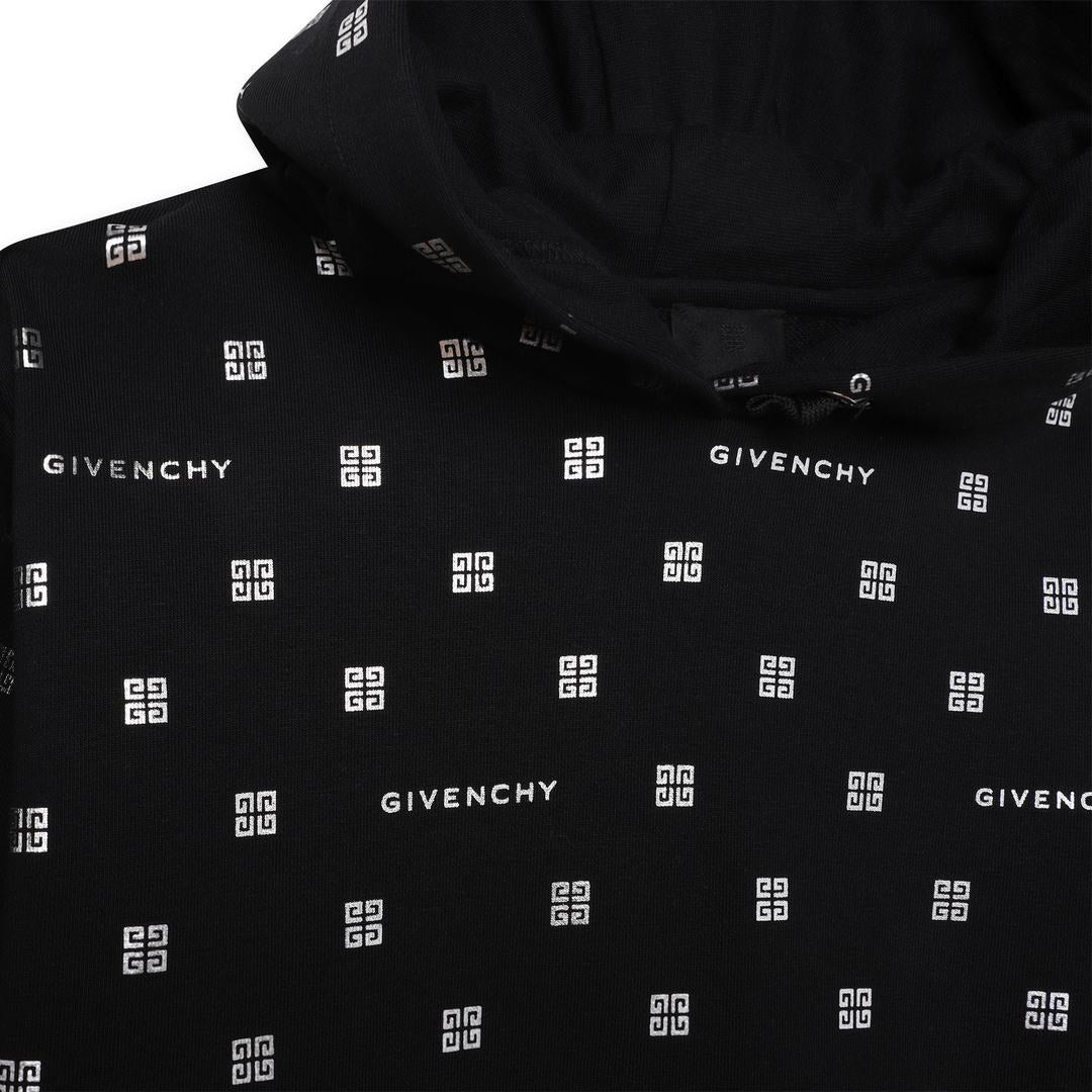 givenchy-h12332-09b-Black Hooded Dress