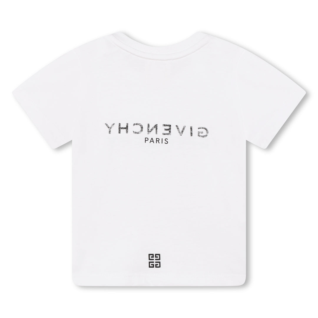 givenchy-h05268-10p-White Logo T-Shirt