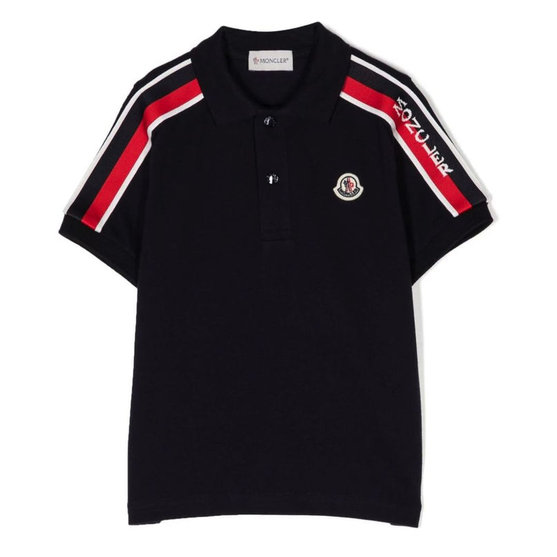 moncler-Navy Logo Polo-i2-954-8a000-02-8496w-778