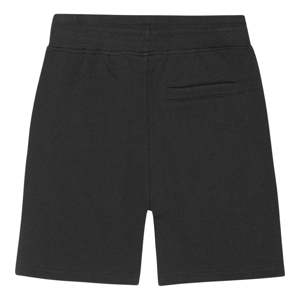 molo-6s24h202-0099-Black Logo Shorts