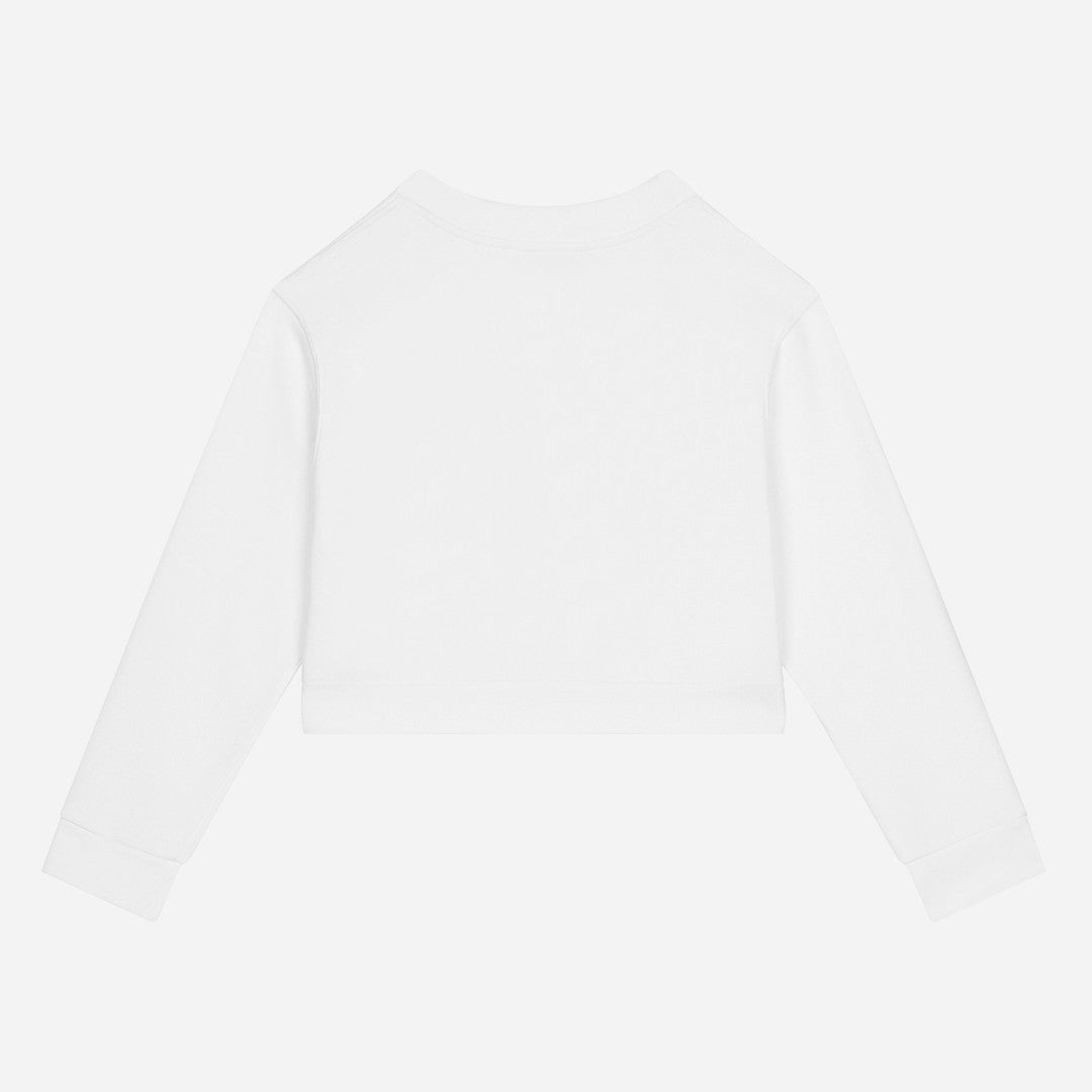 dg-l5jwac-g7l4j-w0800-White Cotton DG Sweatshirt