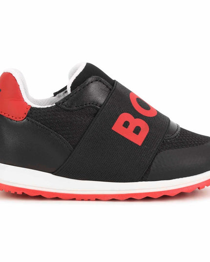 Red Logo Tape Sneakers