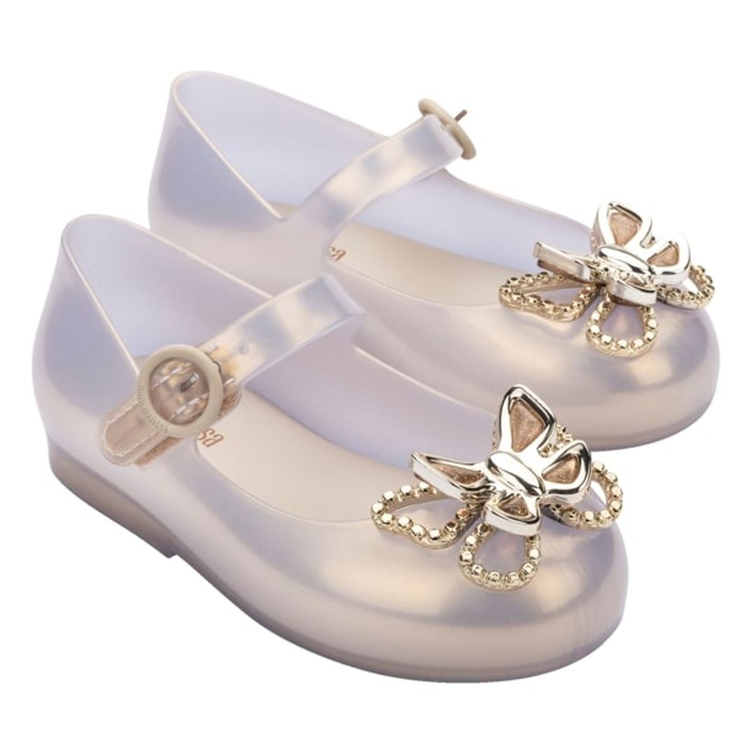 melissa-mini-melissa-sweet-love-fly-bb-35717-as457-Pearly Gold Sandals
