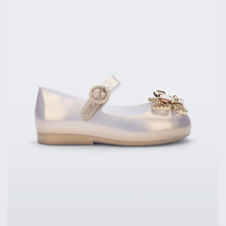 melissa-mini-melissa-sweet-love-fly-bb-35717-as457-Pearly Gold Sandals