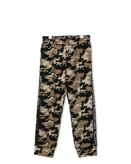 Balmain-Camo Logo Sweat Pants-6M6627ME430-720