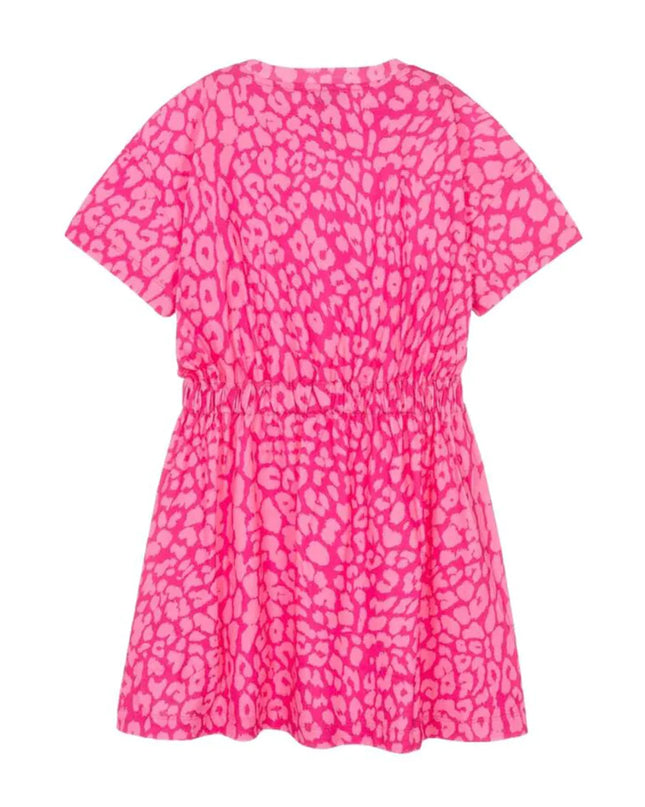 balmain-Pink Leopard Dress-bs1b71-z0082-561rs