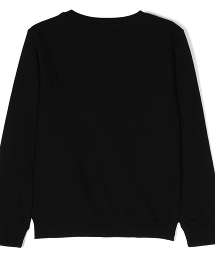 balmain-Black Logo Sweatshirt-bt4a30-z0001-930ag