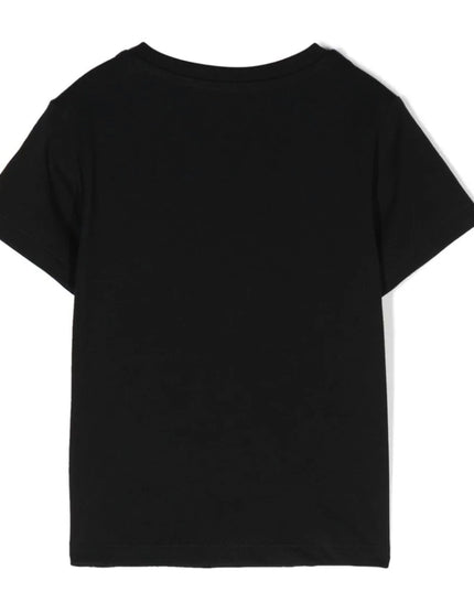 balmain-Black Logo T-Shirt-bu8501-z1751-930bc