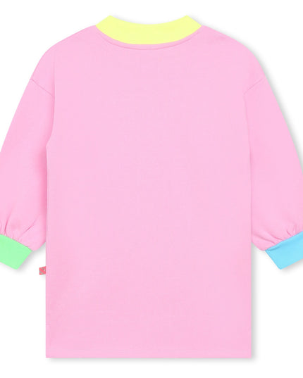 Kids Atelier-Billieblush-Pink Wonder Woman Sweater Dress