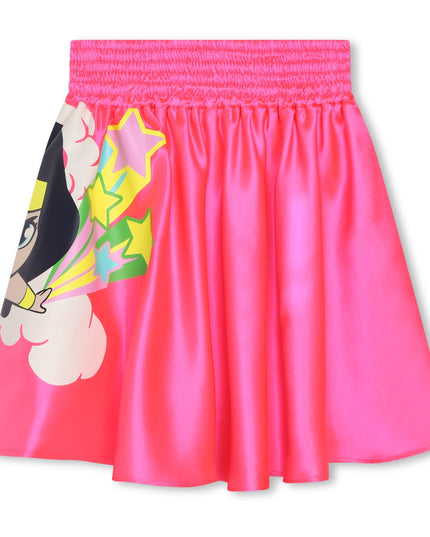 Kids Atelier-Billieblush-PInk Wonder Woman Flared Skirt