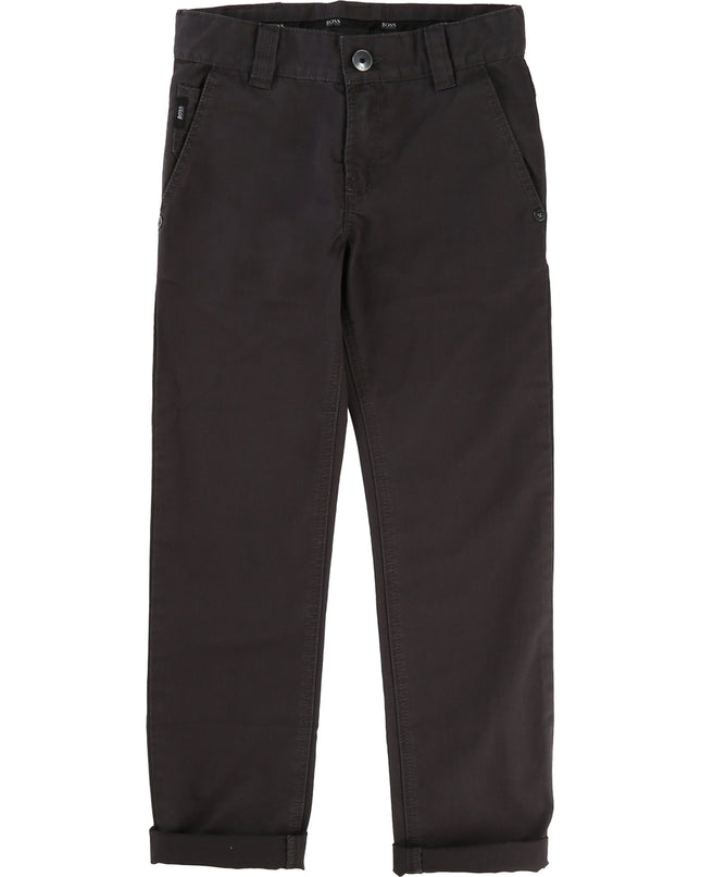 Kids Atelier-Boss-Black Trousers