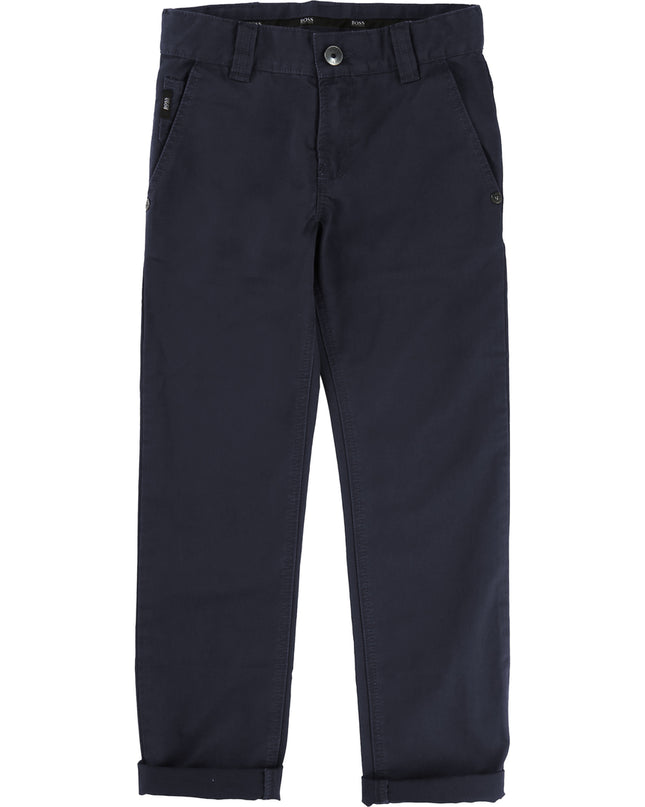 Kids Atelier-Boss-Dark Navy Trousers