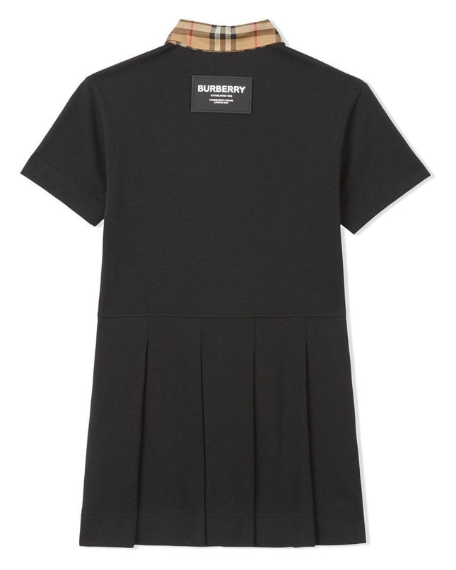Kids Atelier-Burberry-Black Polo Dress