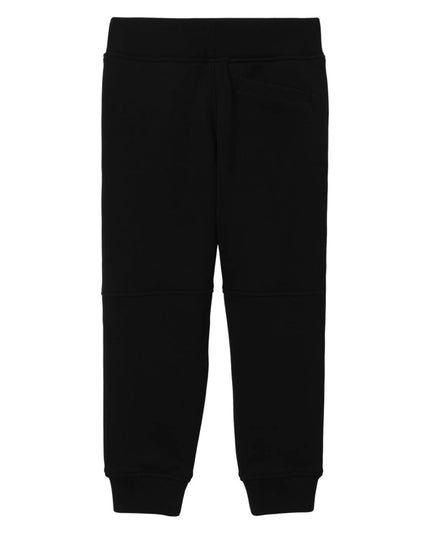 Kids Atelier-Burberry-Black Cotton Trousers